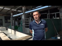 Pablo Fernández, técnico en Robótica Ganadera, distribuidor de GEA en el sur de Lugo
