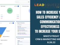 Increase your sales efficiency & communication effectiveness