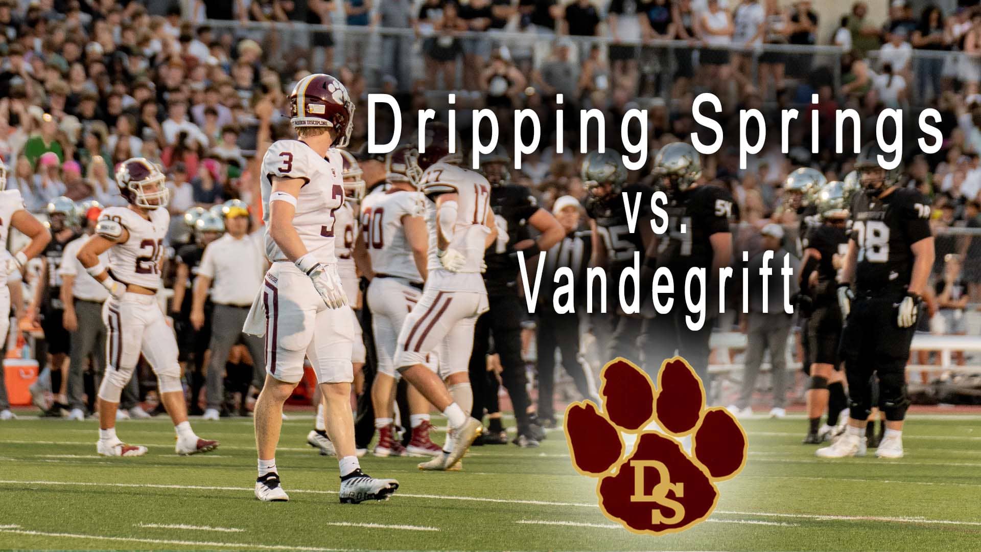 Dripping Springs Vs. Vandegrift Highlight Video (Social).m4v on Vimeo