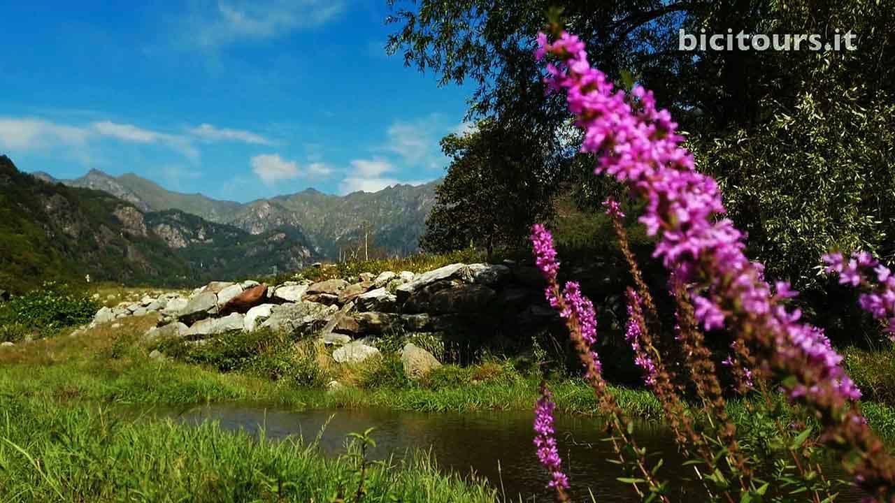 alagna valsesia in bicicletta