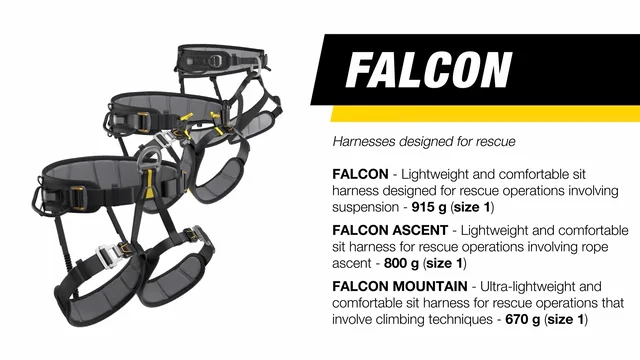 FALCON - Harnesses designed for rescue