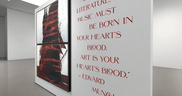 Our Heart's Blood: Intersections of Art & Literature