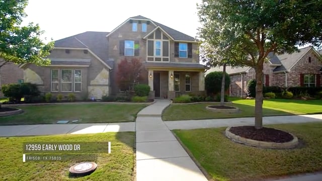 12959 Early Wood Dr, Frisco, TX 75035 | Michael Ripperger on Vimeo