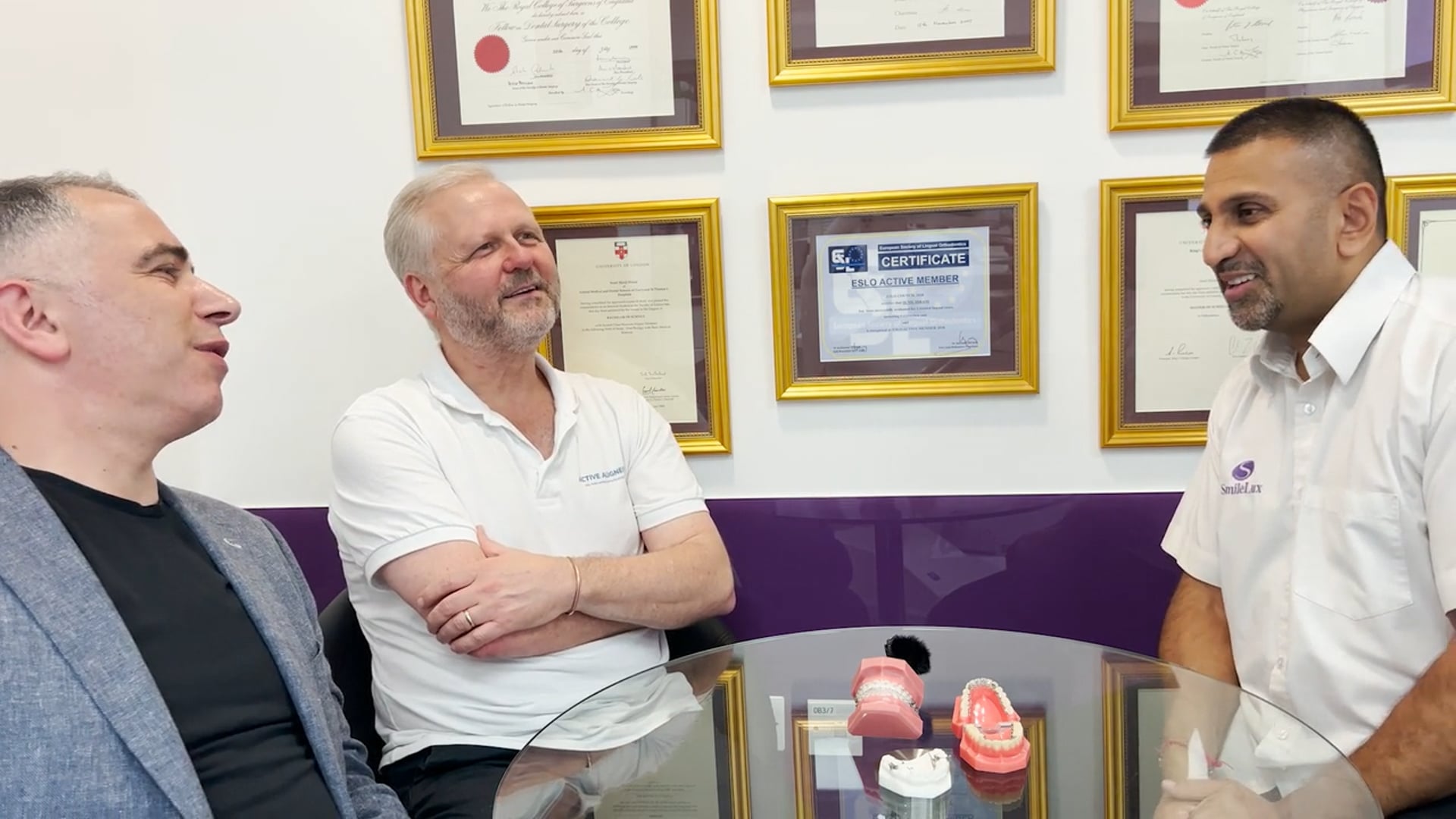 Dan and Wayne in conversation with Sunil Hirani
