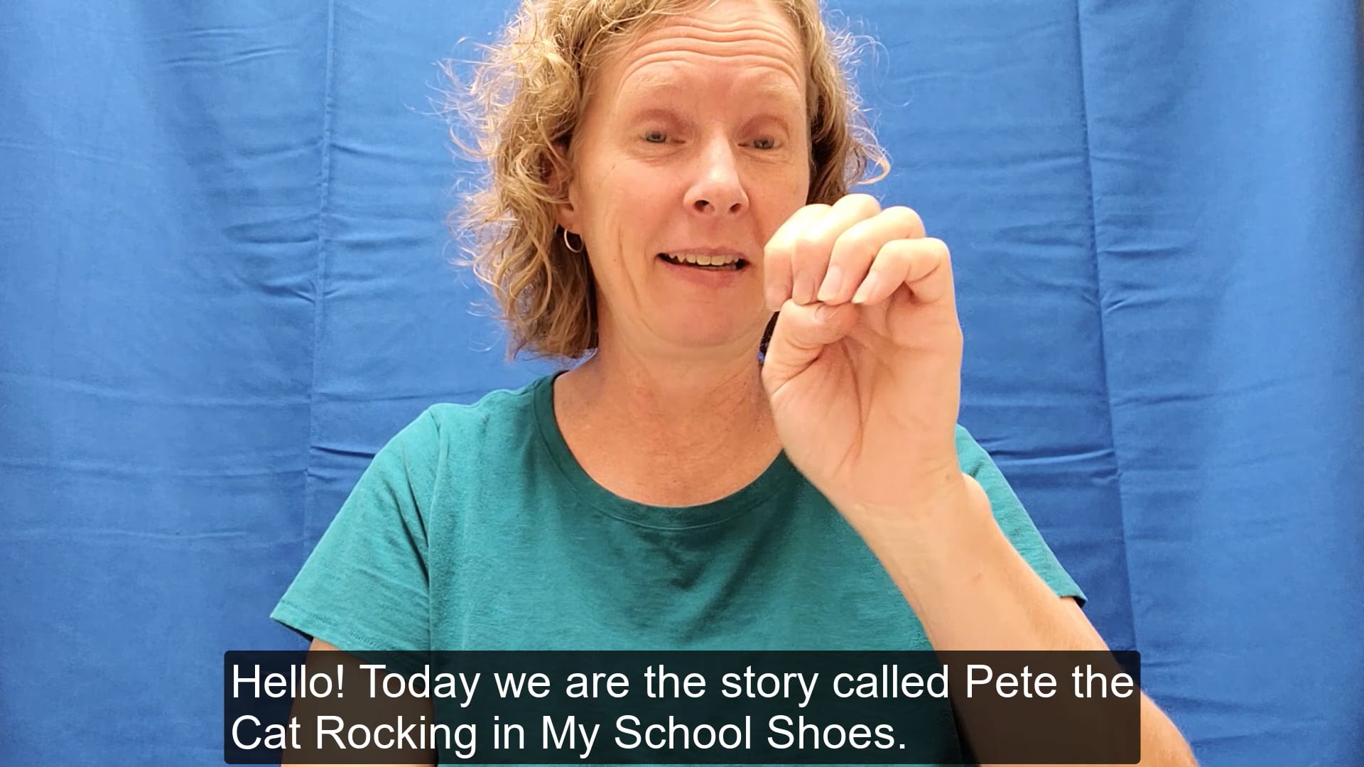 "Pete the Cat Rocking in My School Shoes" (ASL)