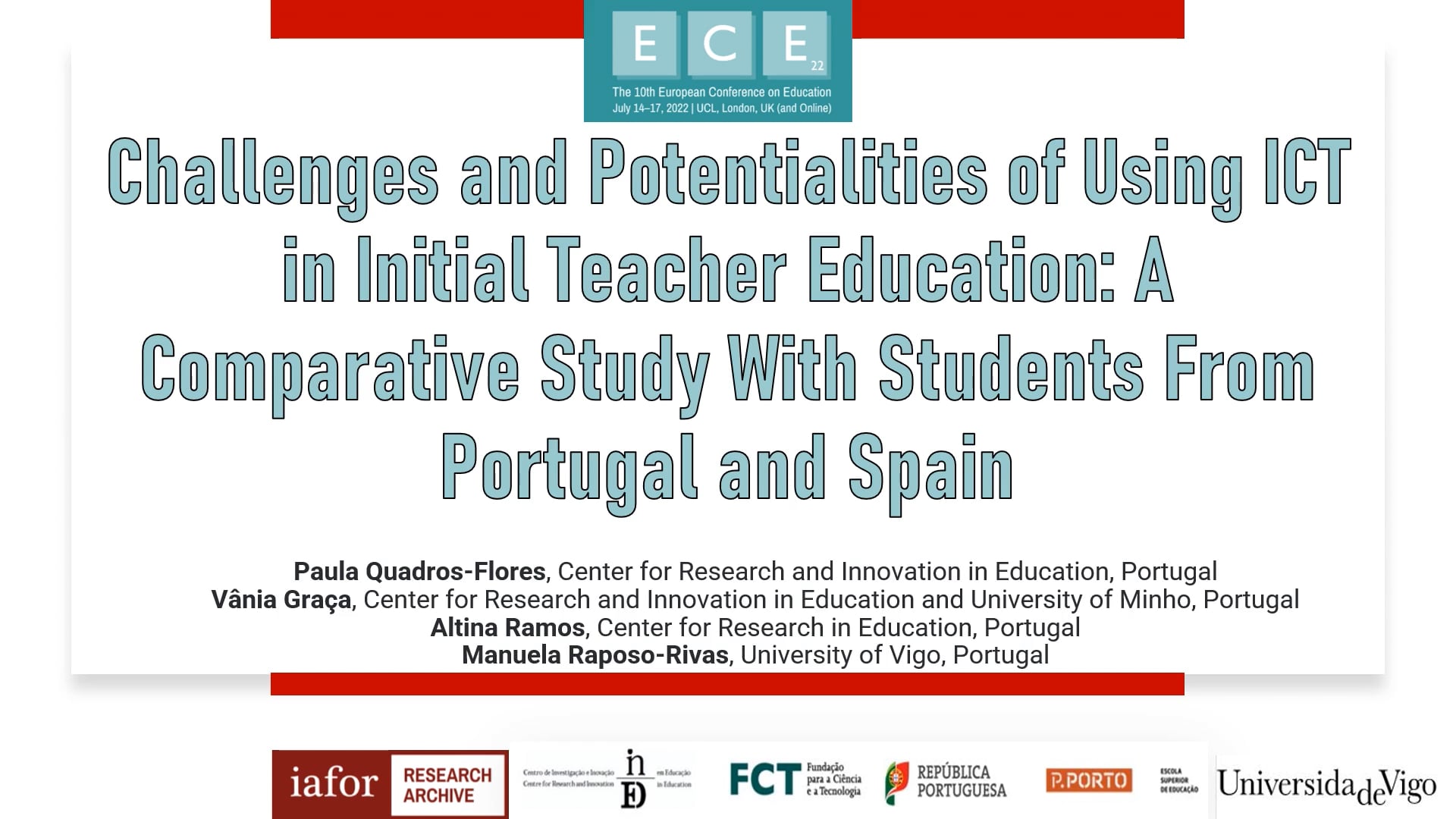 Challenges and Potentialities of Using ICT in Initial Teacher Education