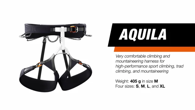 Petzl ペツル 厳しい AQUILA アキラ C037BA クライミング ハーネス