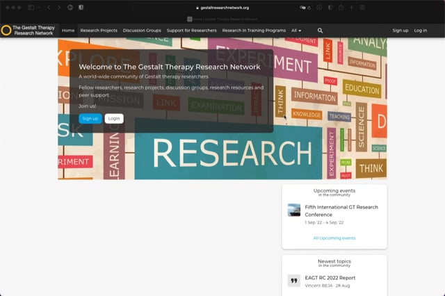 gestalt therapy research