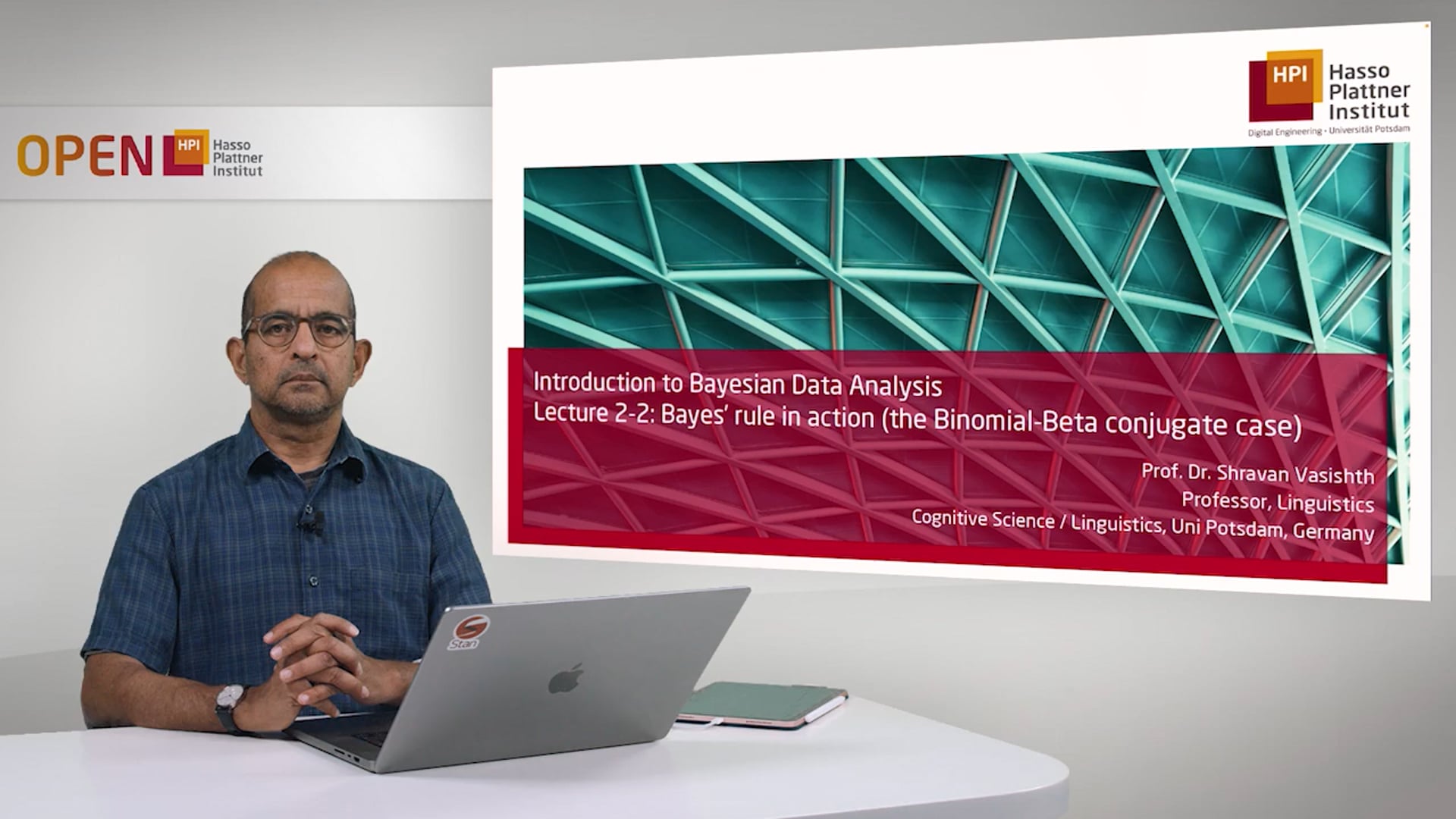 2.2 Bayes' rule in action (Binomial-Beta conjugate case)