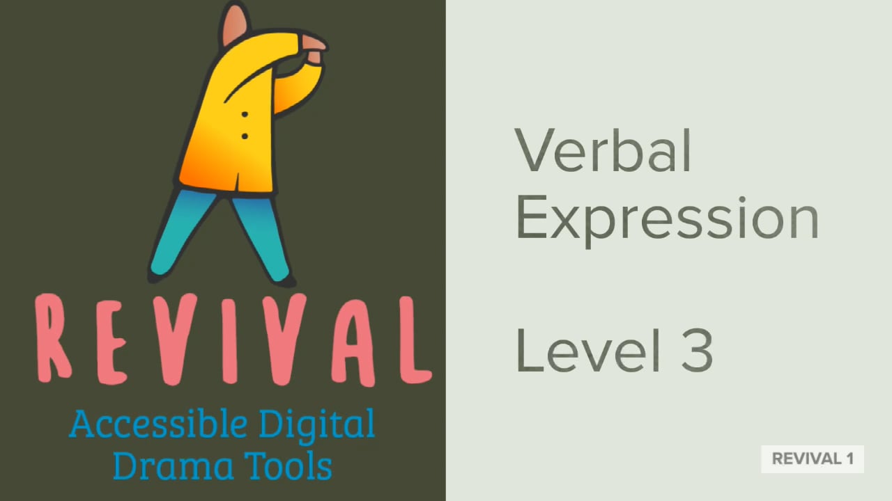 Verbal Expression Level 3 on Vimeo