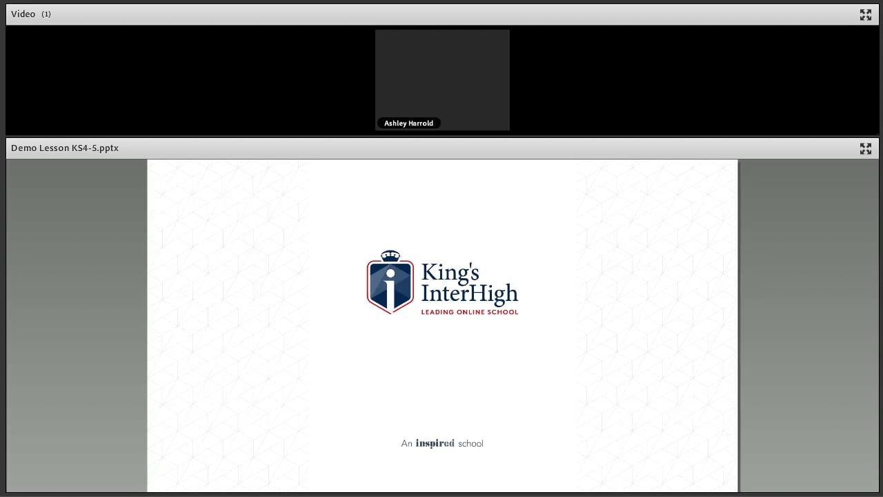 King's InterHigh Taster Session - 30th August 2022 on Vimeo