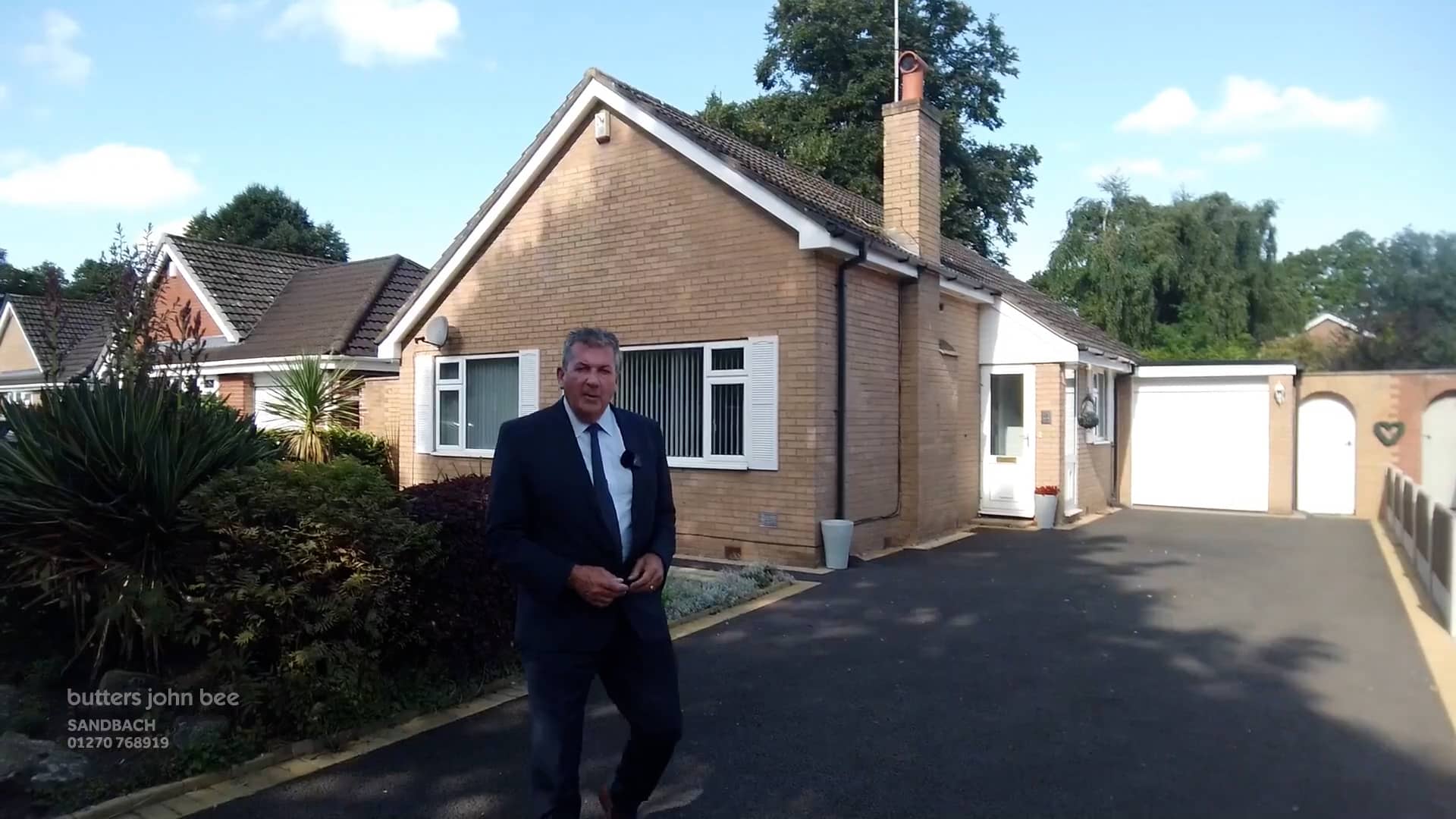 Virtual Viewing of Bramall Close, Sandbach, 3 bedroom Bungalow For Sale from butters john bee