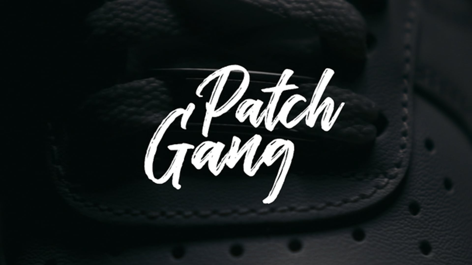Patch Gang feat Air Force 1 - Faça o seu Estilo