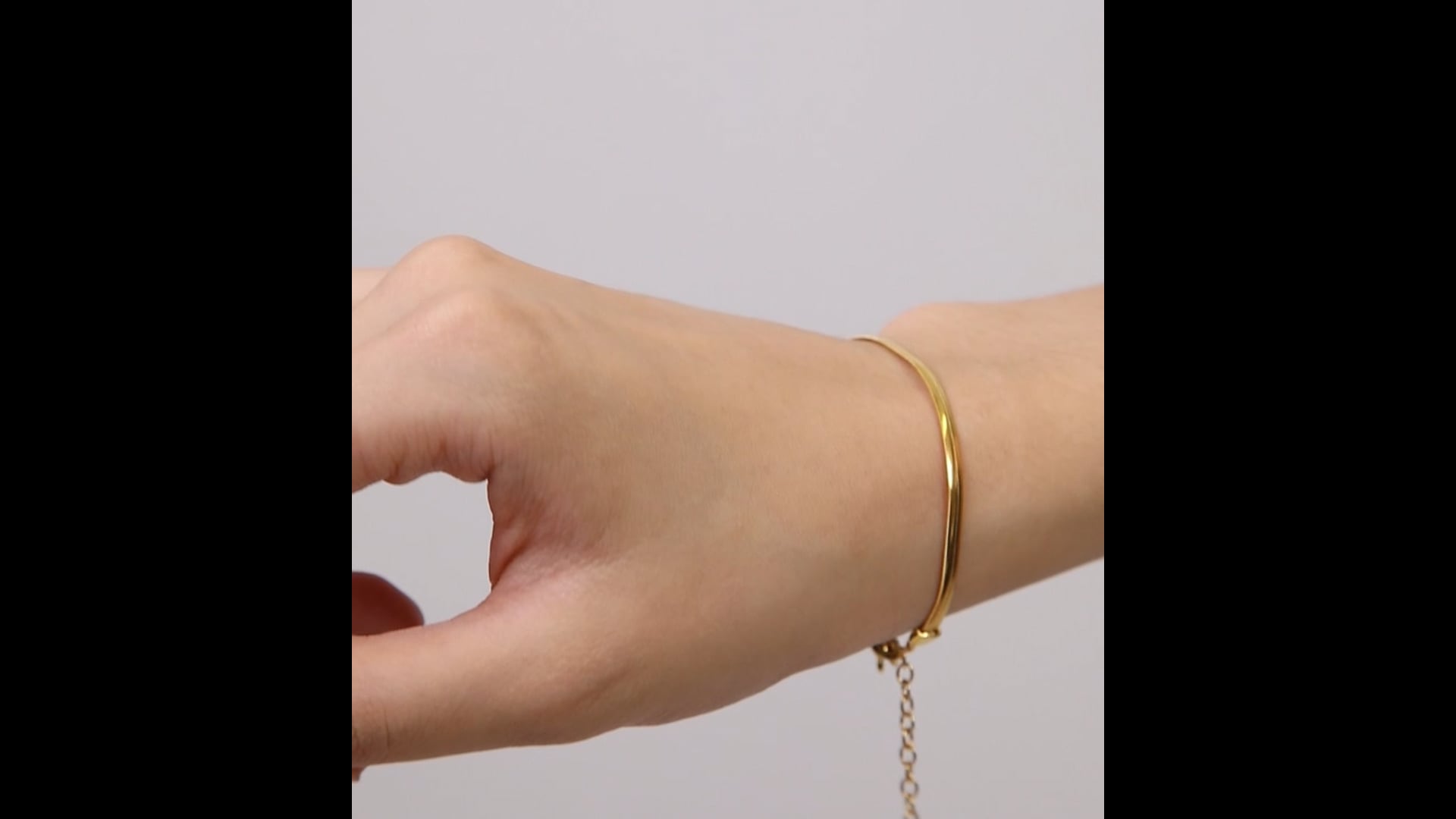 Snake Chain Bracelet in 18k Gold Vermeil on Sterling Silver