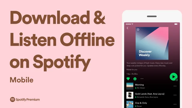 Listen offline - Spotify
