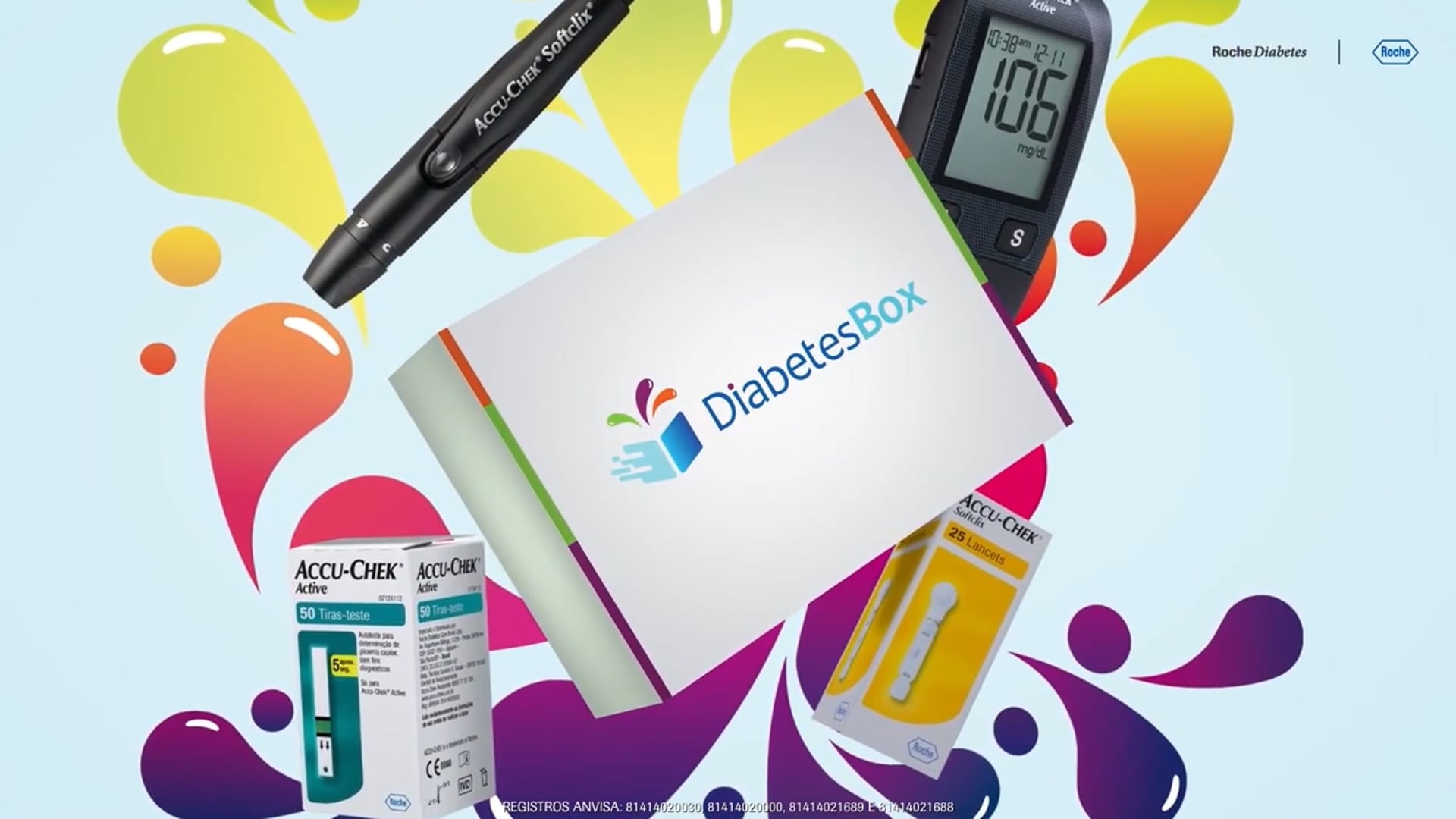 DIABETES BOX ROCHE