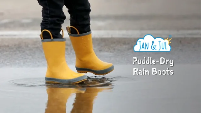 Adult yellow cheap rain boots