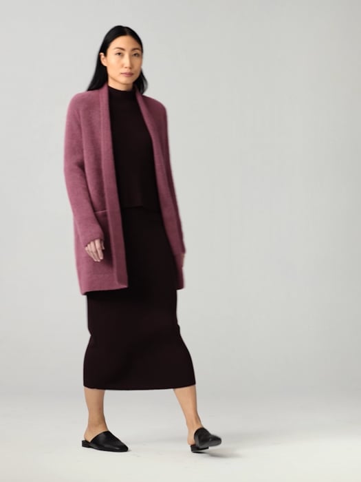 Cashmere Silk Bliss Long Cardigan | EILEEN FISHER Cashmere Silk Bliss Long Cardigan | EILEEN FISHER