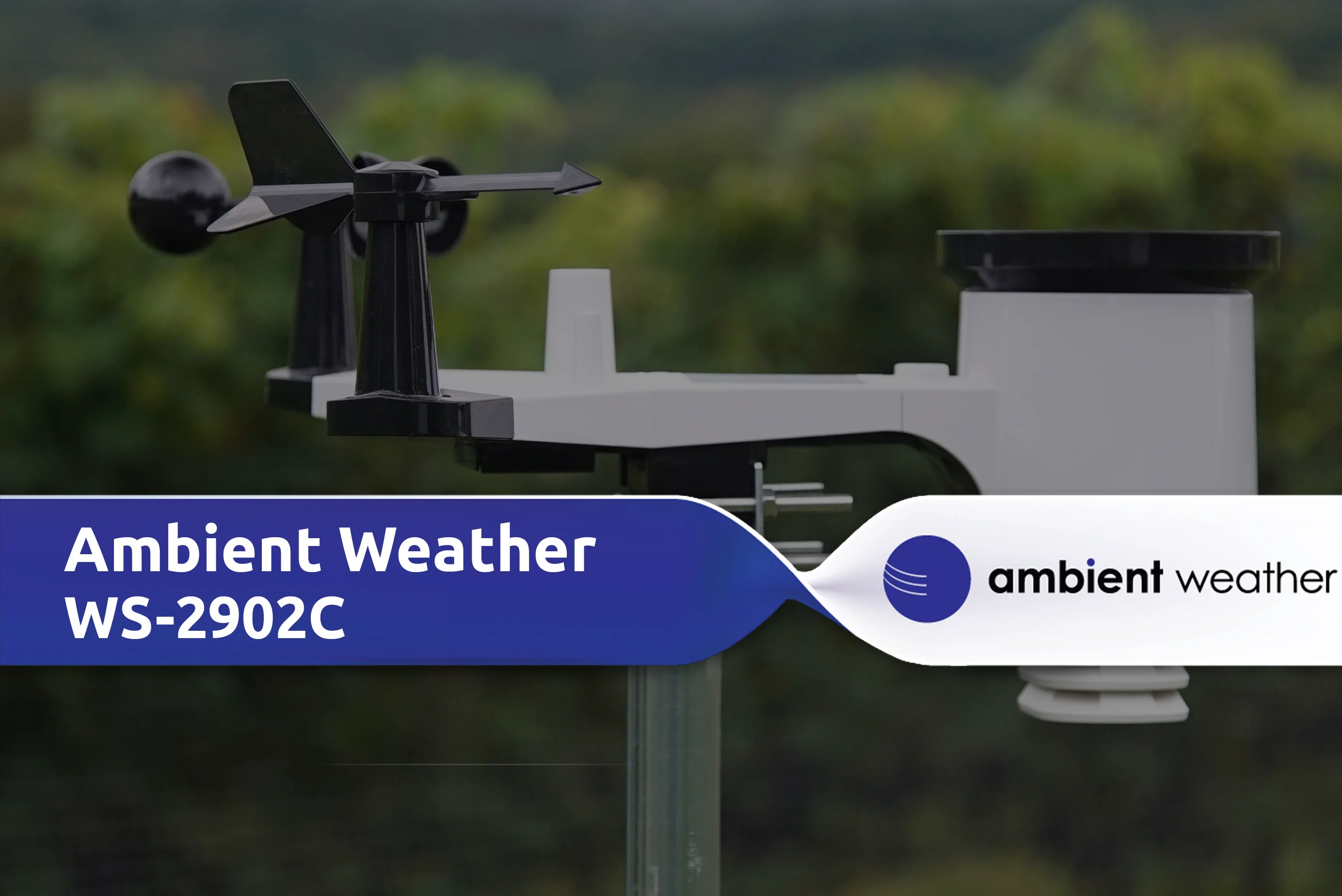 Ambient Weather WS-2902 Smart Wifi Weather Station with WiFi 