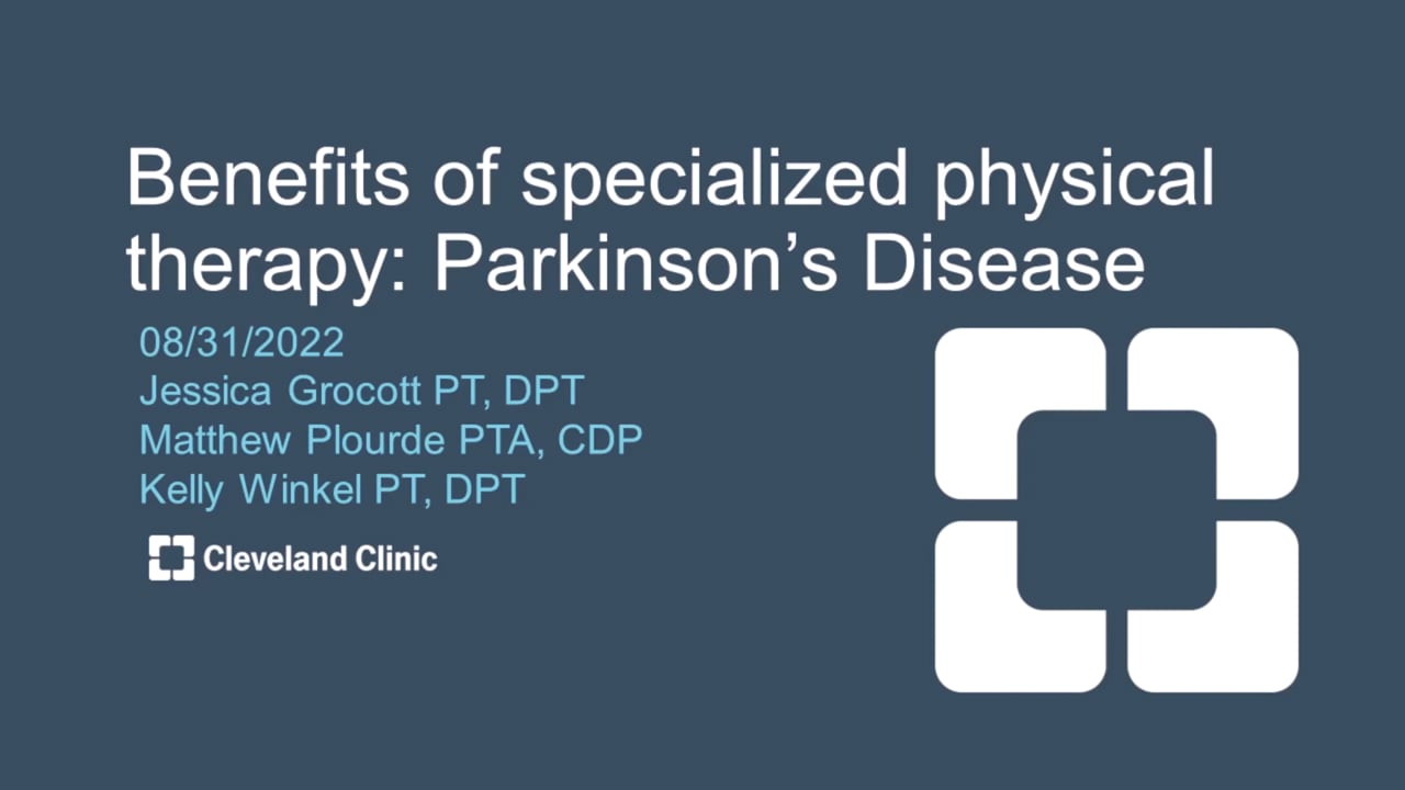 Benefits of specialized Physical Therapy: Parkinson’s Disease