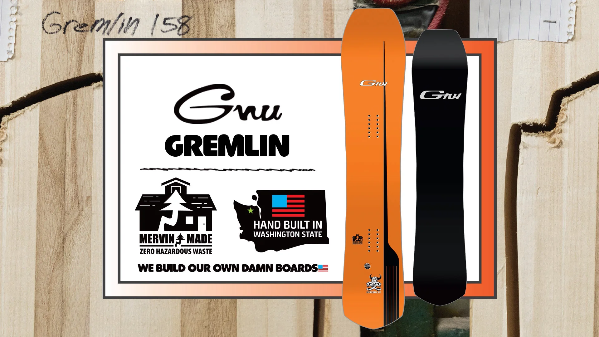 GNU SNOWBOARDS 22-23