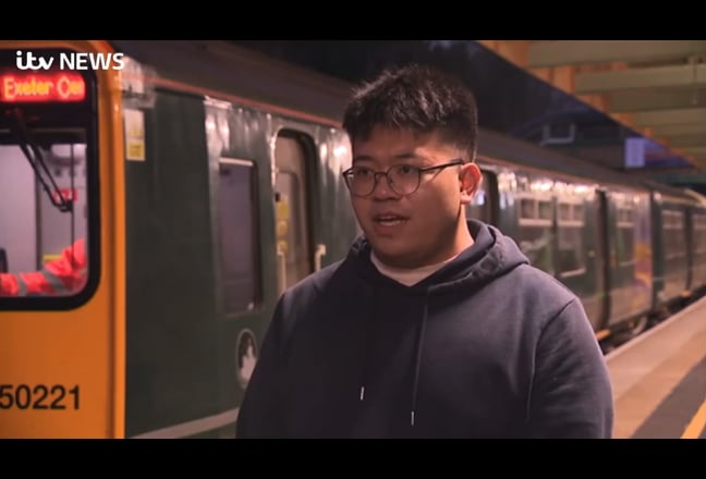 Video 1: Being interviewed by ITV West - First weekday operations of Dartmoor Line
