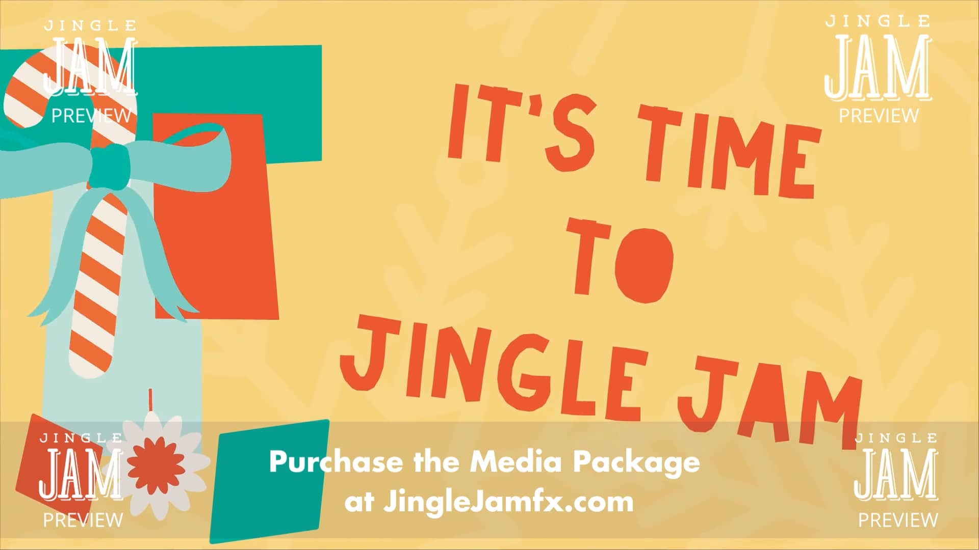 Opening Song Preview Time to Jingle Jam Jingle Jam 2022 on Vimeo