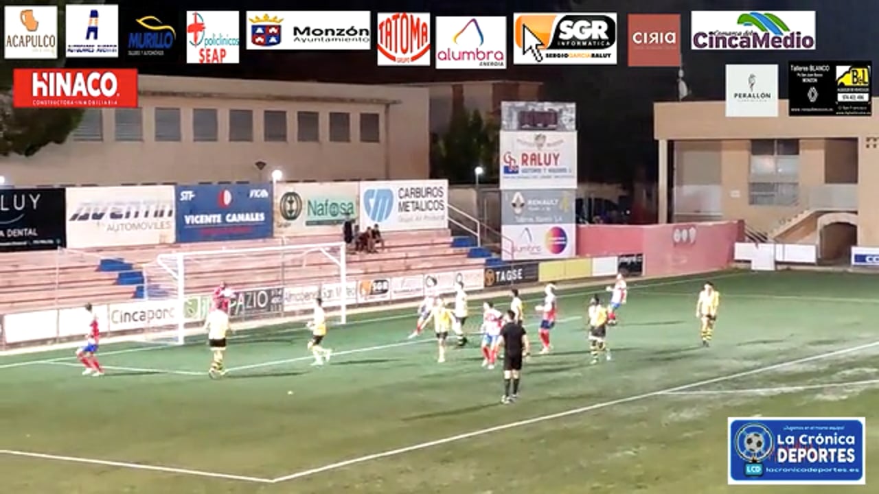 AT.MONZÓN ALUMBRA-4-1-ALCOLEA   PARTIDO DE PRETEMPORADA