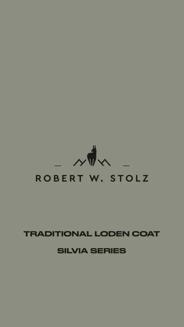 Silvia - Women's Traditional Loden Wool Coat in Charcoal