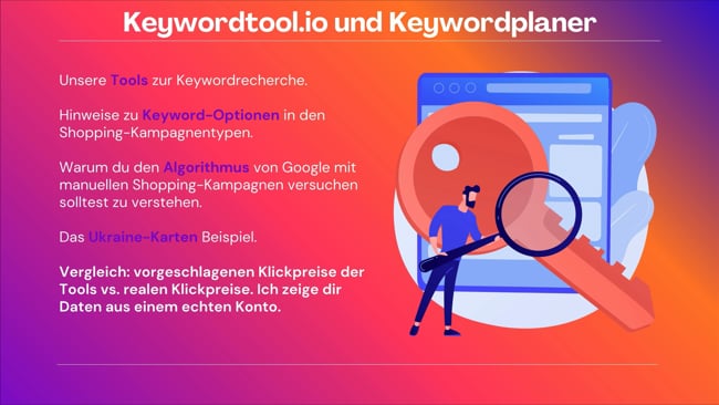 Keywordtool.io, Google Keyword-Planer & die Keyword-Recherche