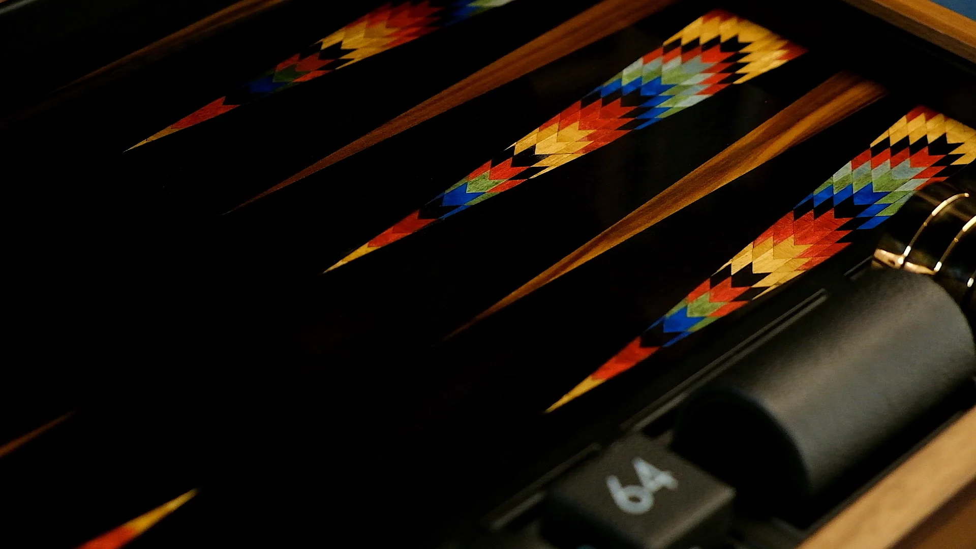 Aztec Backgammon Set | Alexandra Llewellyn
