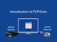 TCP-Com Introduction: Interface RS232 to TCP/IP and more