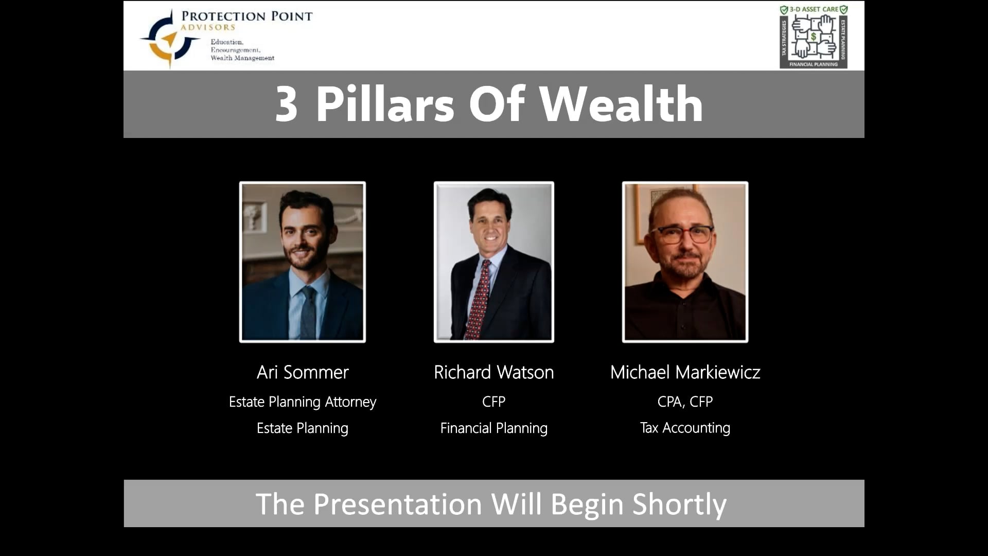PPA 3D Asset Care: 3 Pillars of Wealth