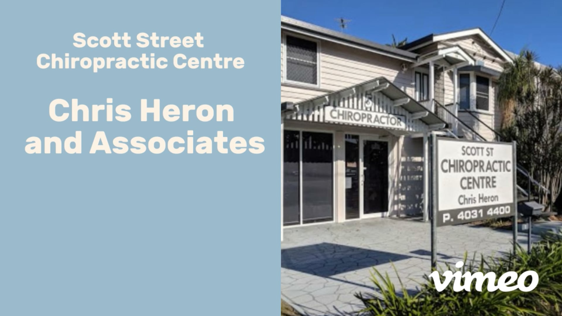 Cairns Chiropractor Scott Street Chiropractic Home