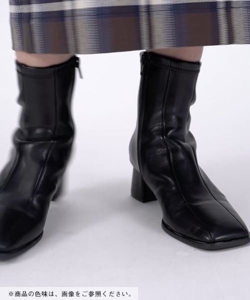 再入荷】ストレッチスクエアブーツ | [公式]アパートバイローリーズ 