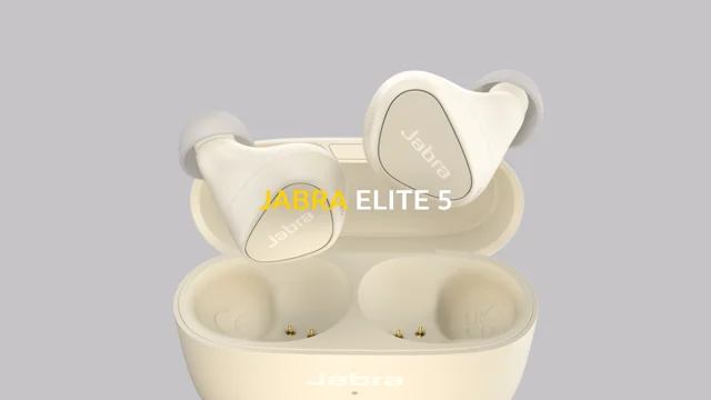 Jabra Elite 5 Gold Beige Hodetelefoner Gull (100-99181001-60