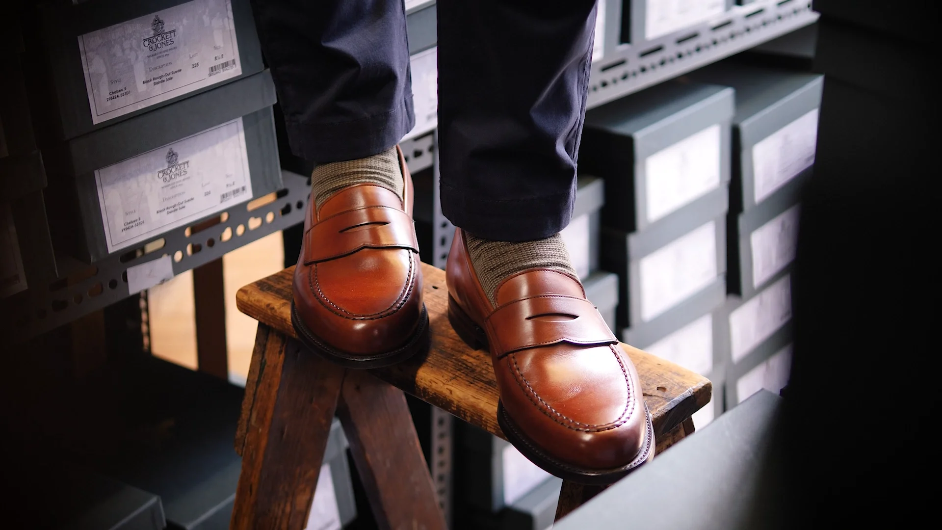 Boston Chestnut Burnished Calf – Crockett & Jones US Boston Chestnut Burnished Calf – Crockett & Jones US