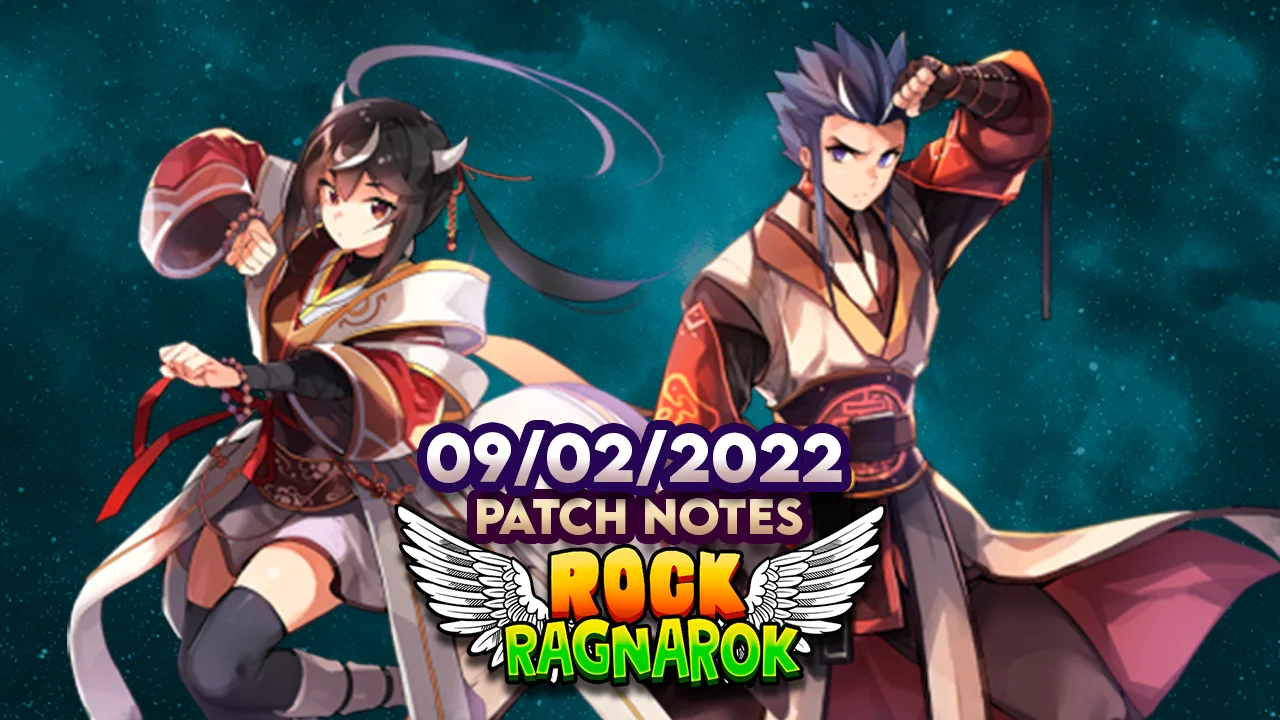 Patch Notes RockRagnarok 02/09/2022