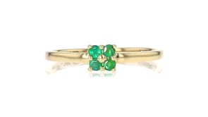 10 ct. t.w. Emerald Ring in 14kt Yellow Gold