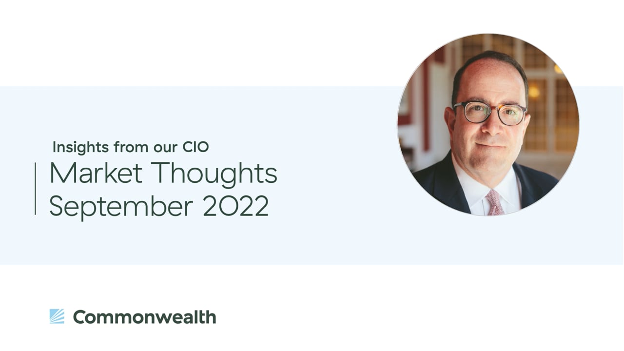 Market Thoughts - September 2022