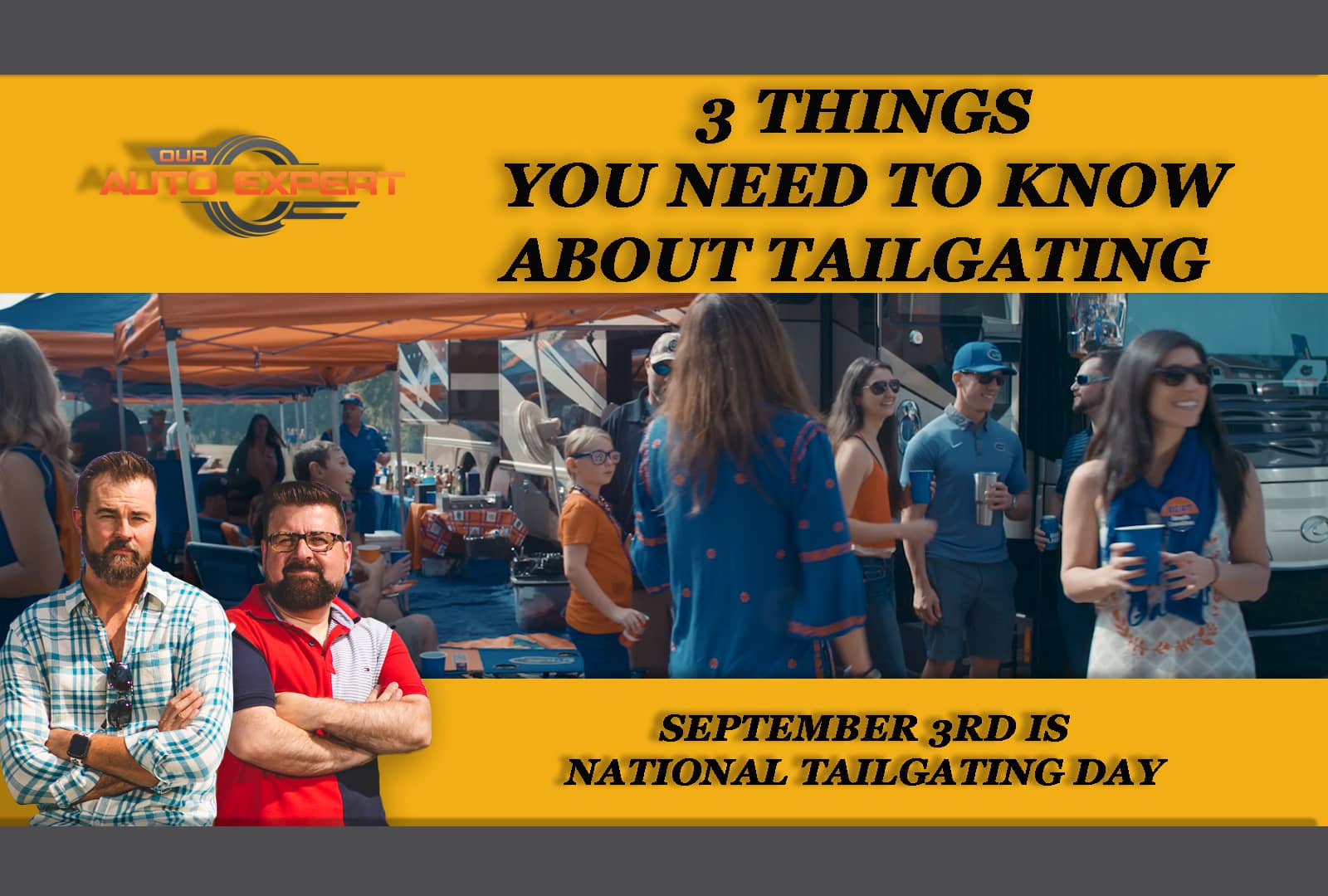 3 Things You Need to Know National Tailgating Day on Vimeo