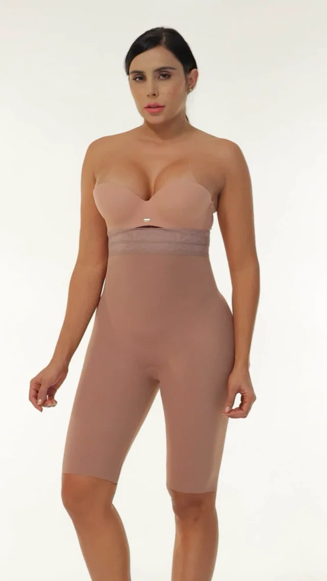 Moldeate 5061 Open Bust Push up and Butt Lifter Body Shaper Side