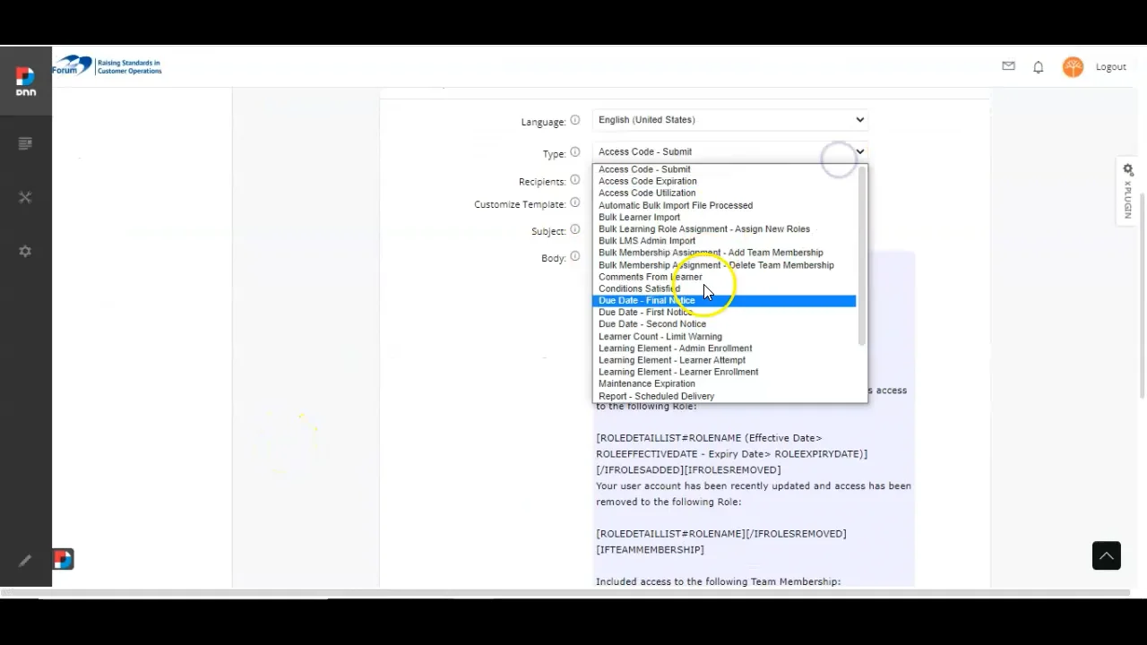 Email Tokens for Email Templates on Vimeo
