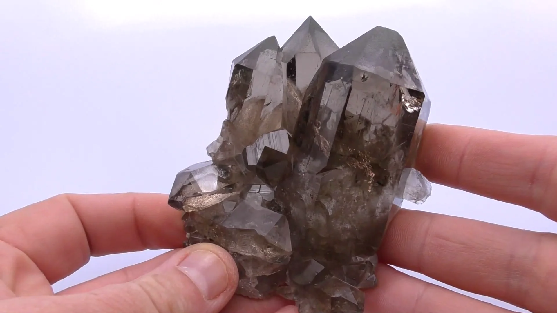 Smoky quartz. 540.0 ct. Aiguille de Leschaux, hotsell Mont Blanc Massif, France.