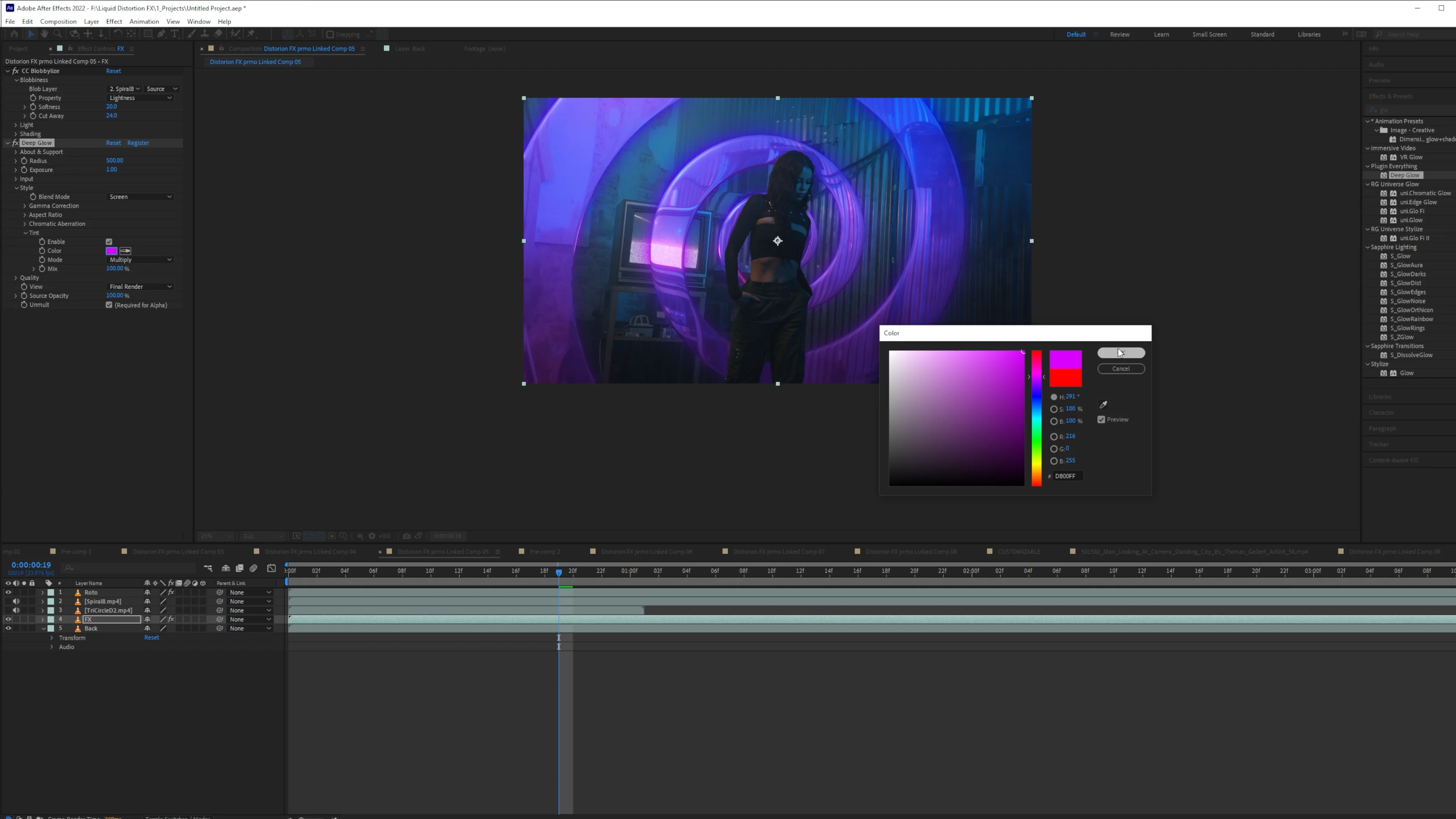 Liquid Distortion FX - CinePacks