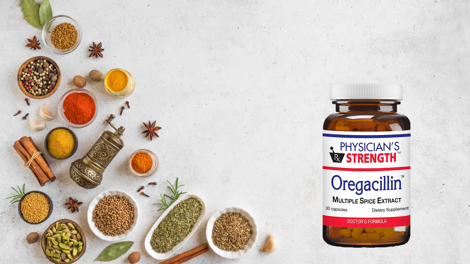 Oregacillin Capsules | Physician's Strength