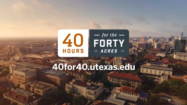 40 Hours for the Forty Acres April 2022