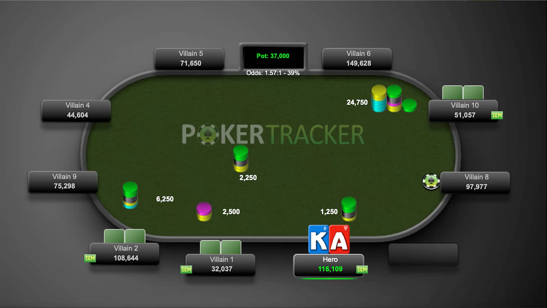 Can You Ever Fold An Ace King Offsuit Preflop? on Vimeo