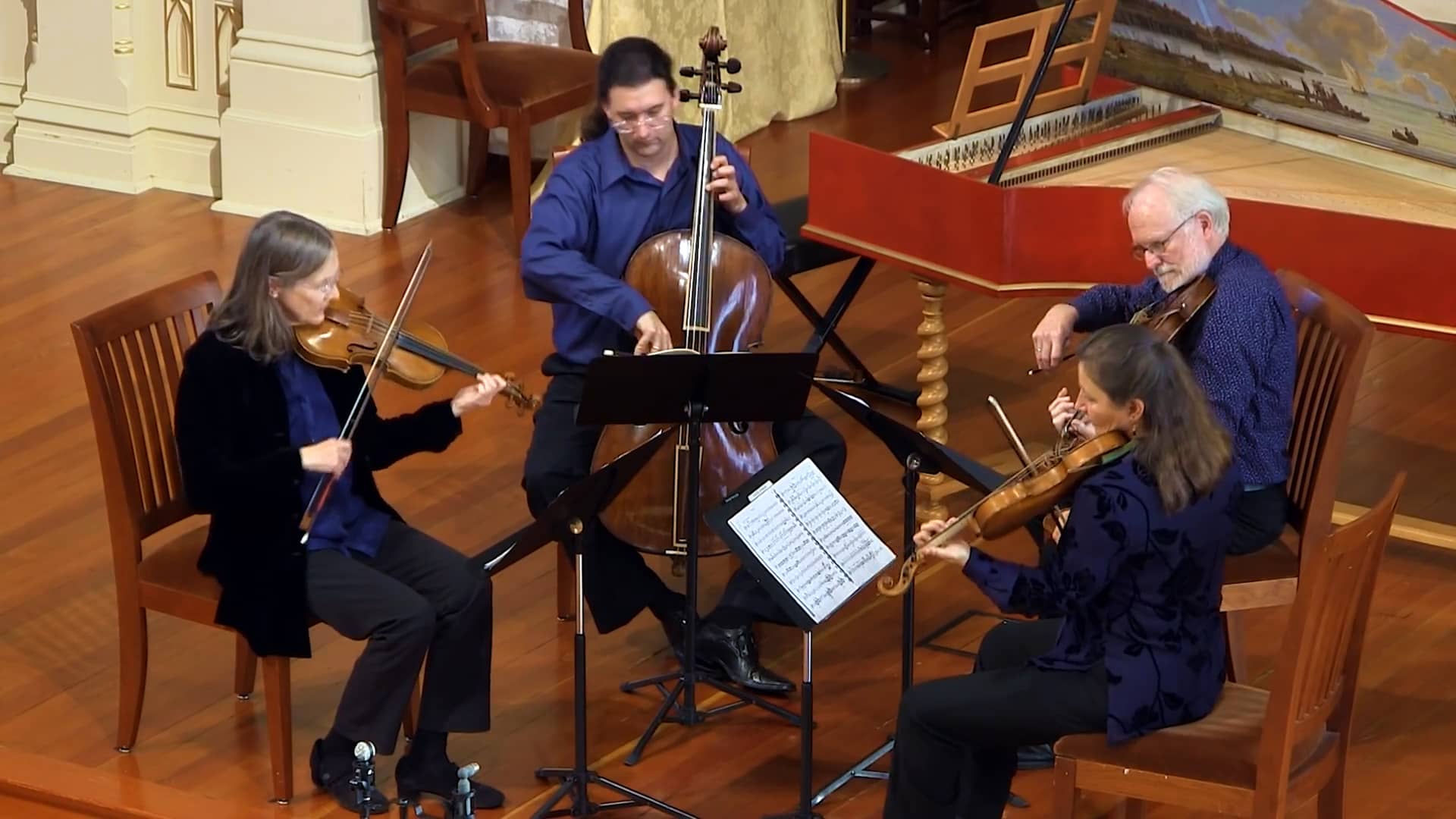 SFEMS presents New Esterházy Quartet on Vimeo