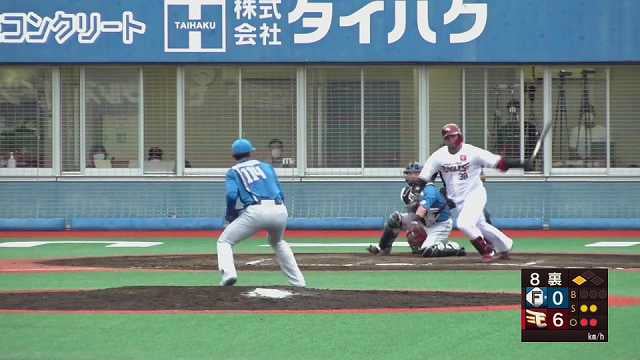 【ファーム】ファイターズ・松本遼大 ピンチを招くも無失点に抑える!! 2022年9月3日  東北楽天ゴールデンイーグルス 対 北海道日本ハムファイターズ